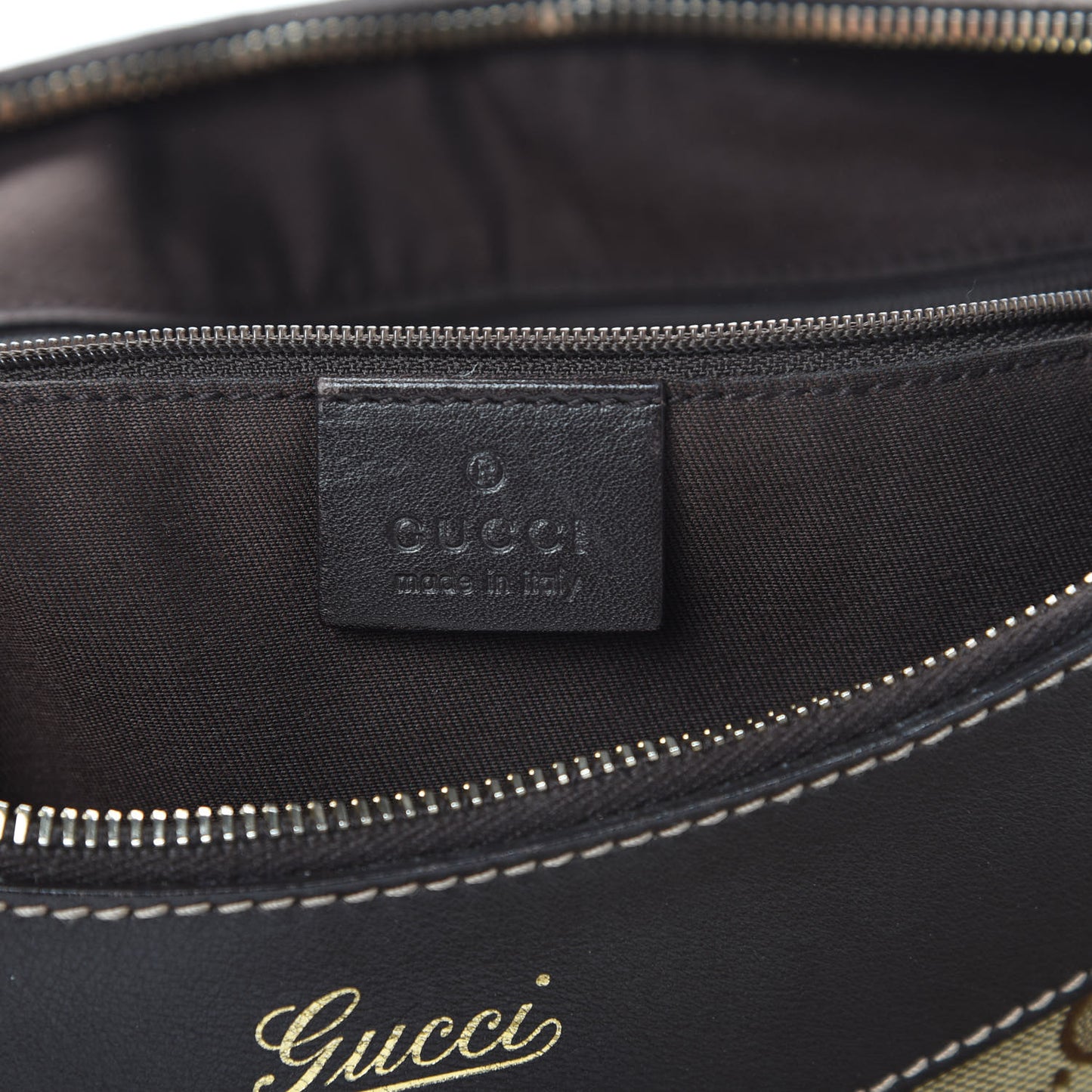 Monogram Large D Gold Hobo