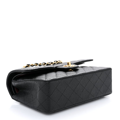 Chanel Caviar Quilted Small Double Flap Black 4 of 10