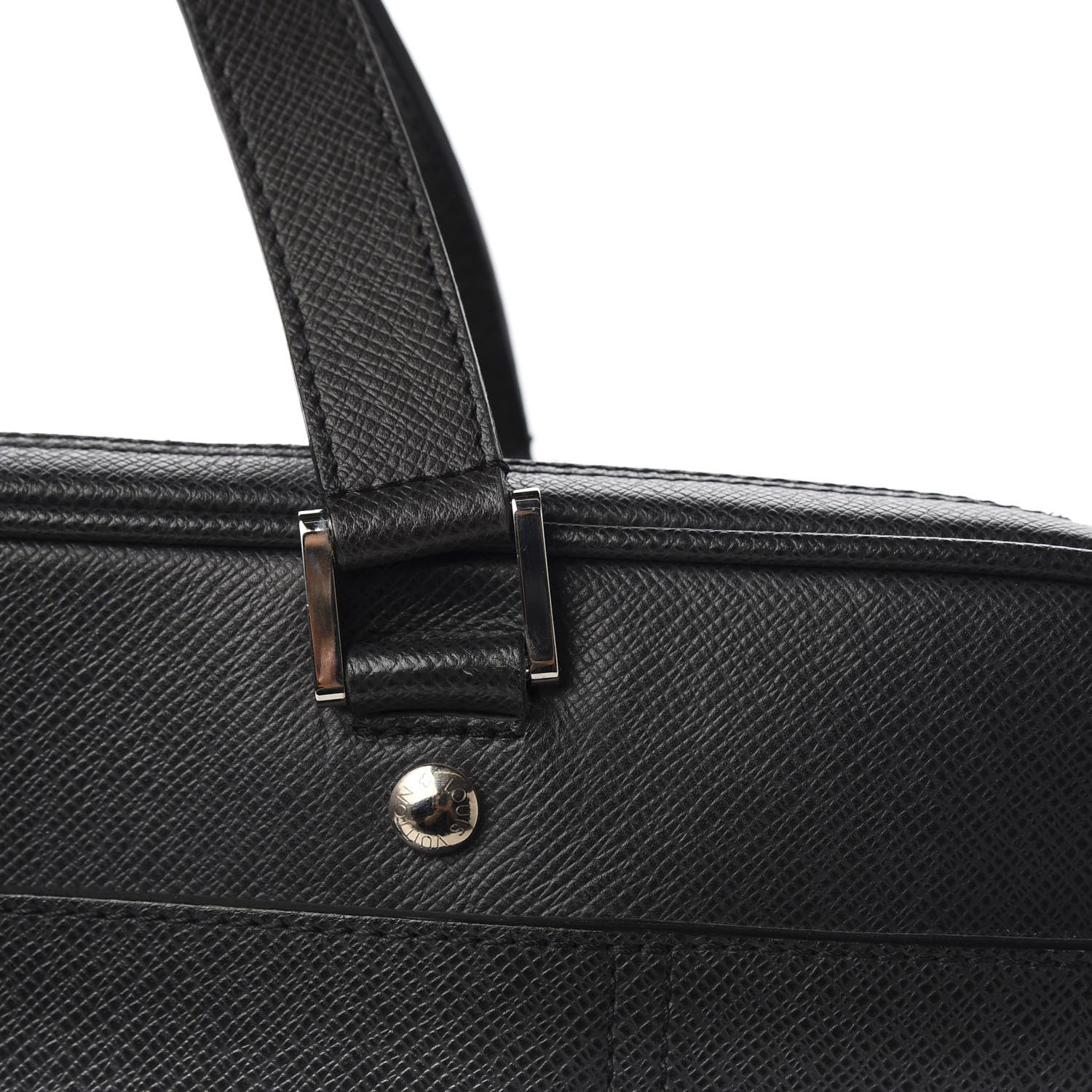 Louis Vuitton Taiga Alexander Briefcase Black 9 of 9