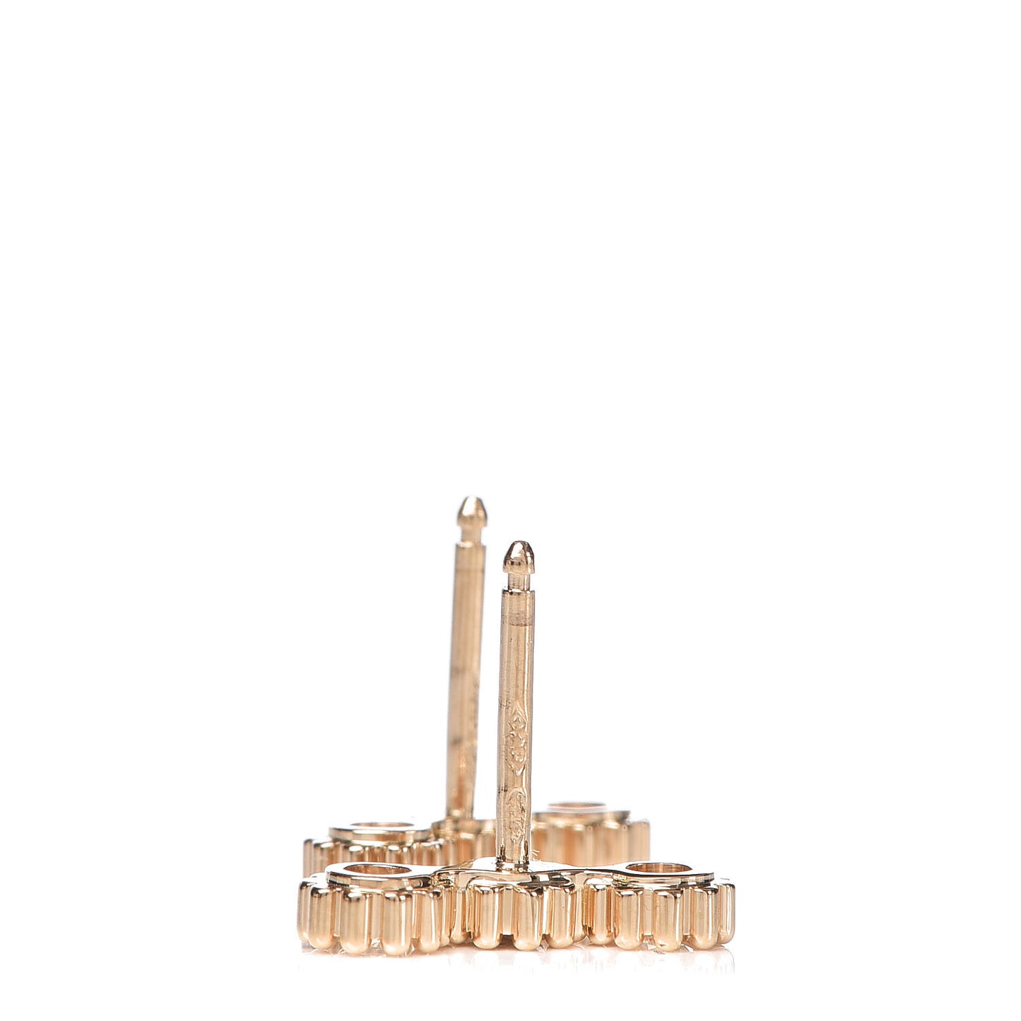 18K Yellow Gold Diamond Mimirose Earrings