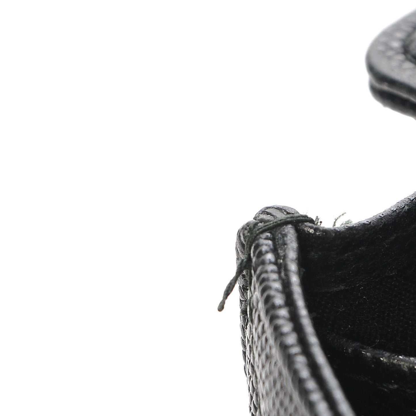 Caviar Quilted Boy Flap Wallet Black