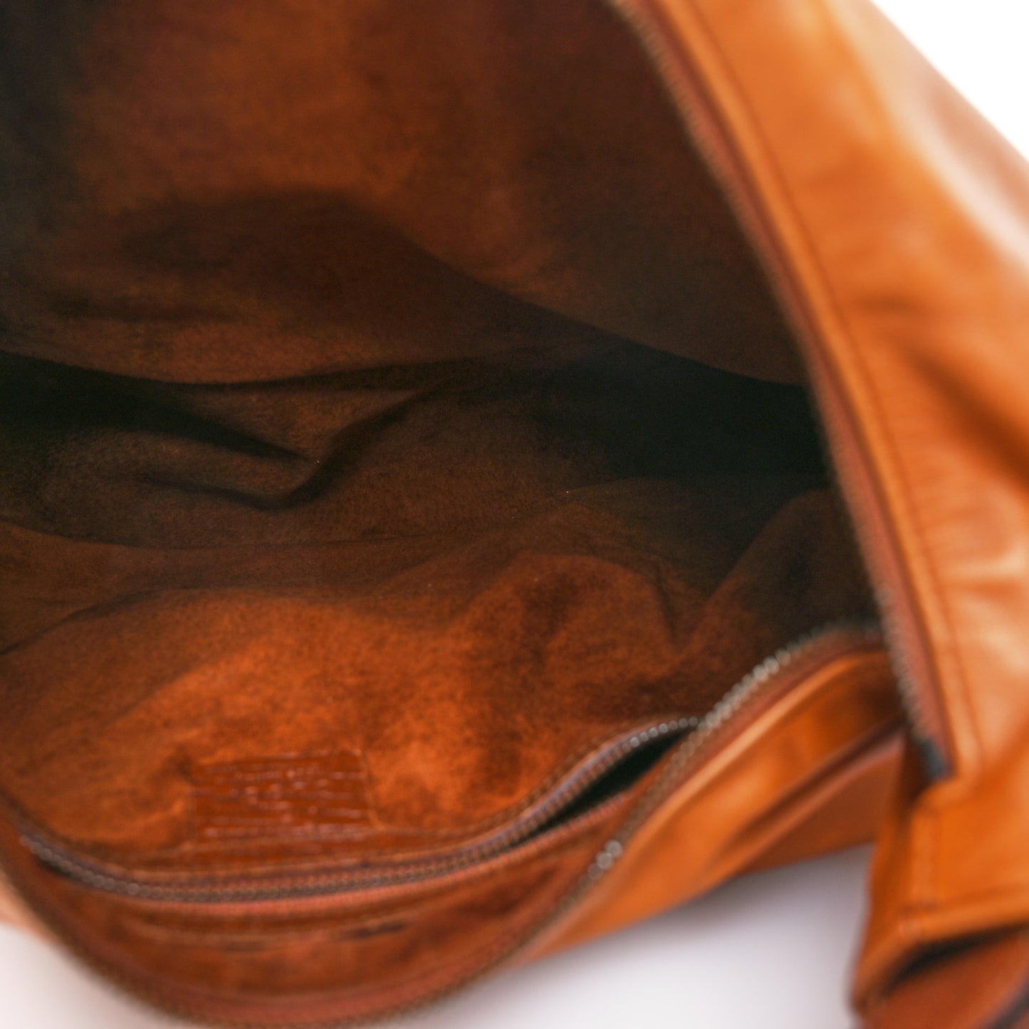 Calfskin Medium Horsebit Chain Hobo Brown