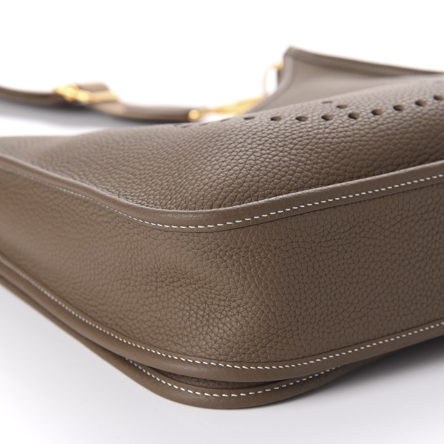 Hermes Taurillon Clemence Evelyne III PM Etoupe 5 of 9