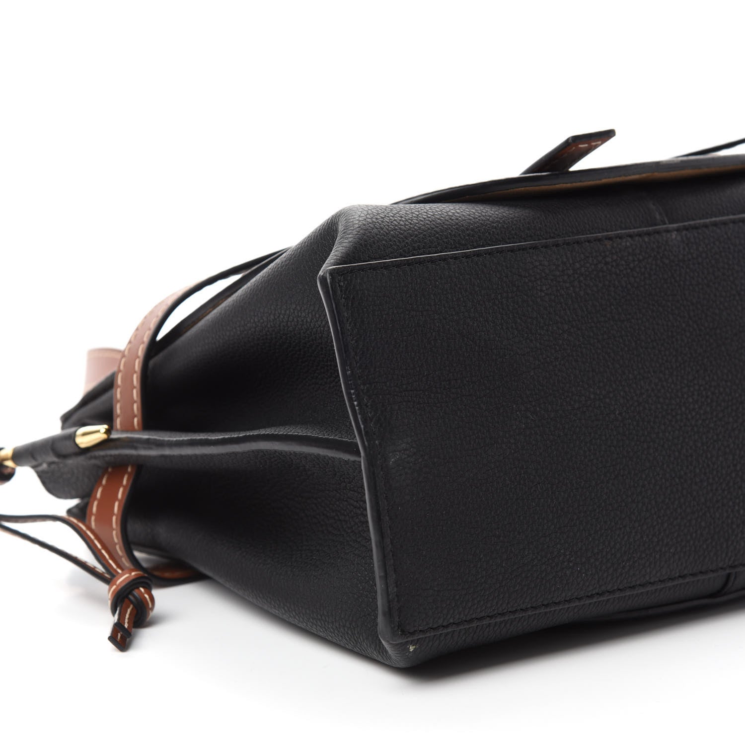 Loewe Calfskin Small Gate Tote Pecan Black 6 of 11