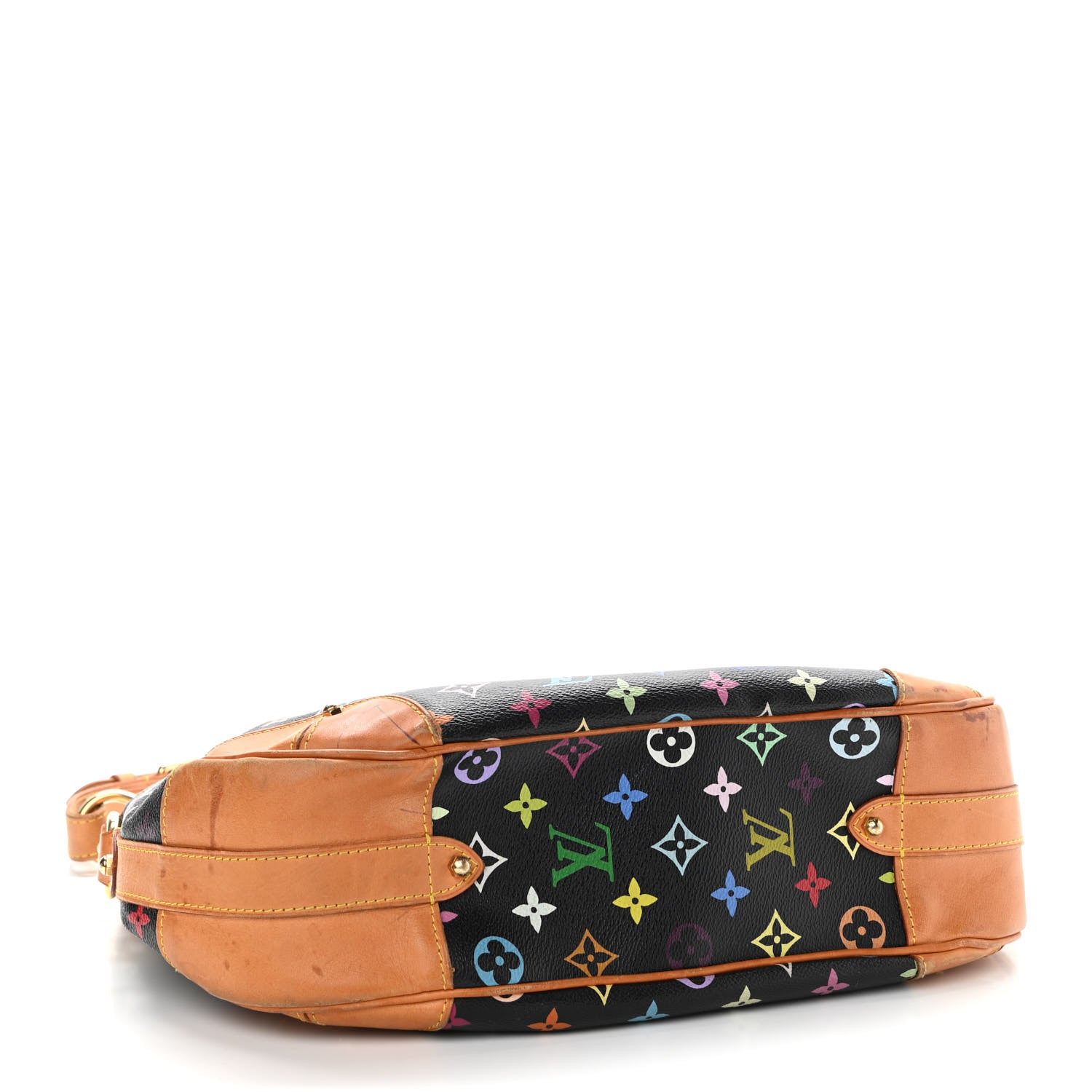 Louis Vuitton Monogram Multicolor Greta Black 4 of 14