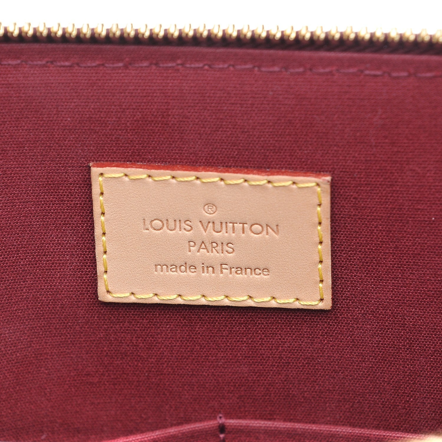 Louis Vuitton Vernis Alma PM Griotte 6 of 6