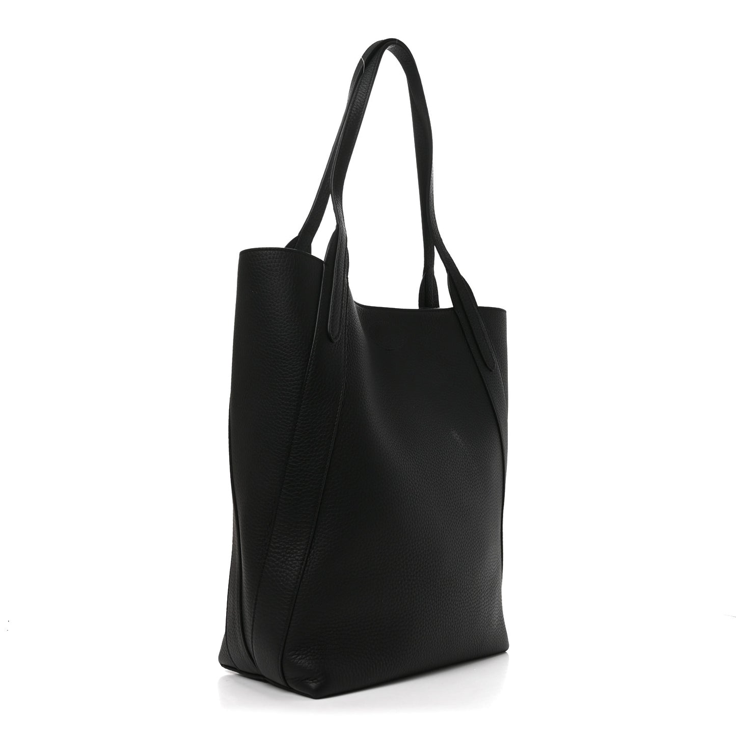 Heavy Grain Bayswater North South Tote Black