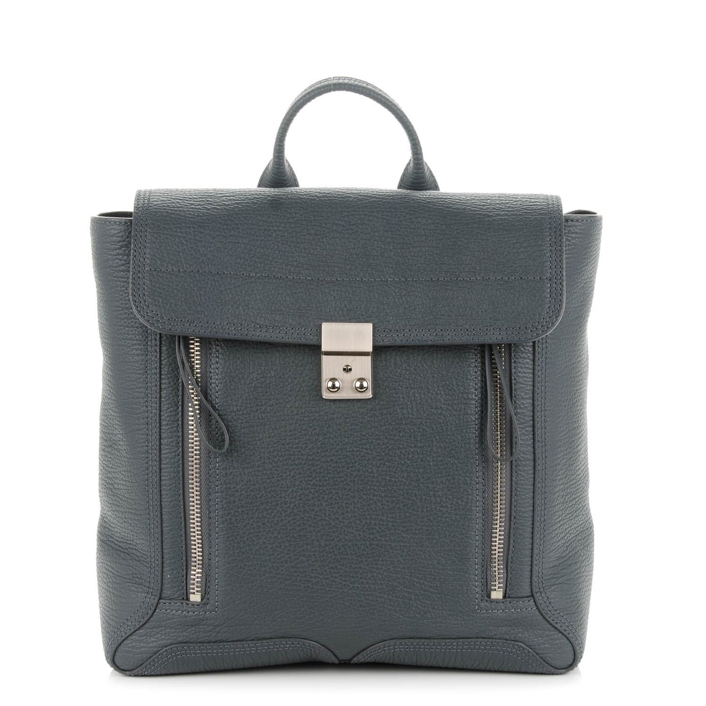 3.1 Textured Calfskin Pashli Backpack Storm