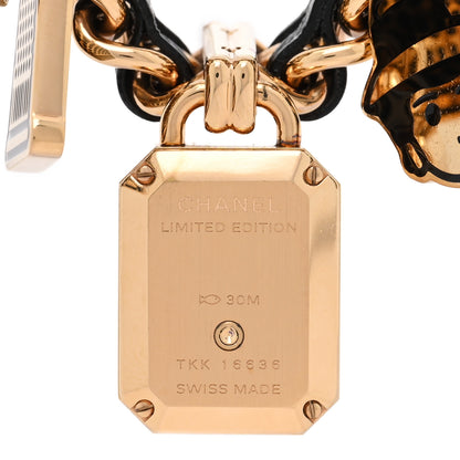 Chanel Stainless Steel Lambskin 20mm Premiere Charm Couture Quartz Watch S 3 of 6