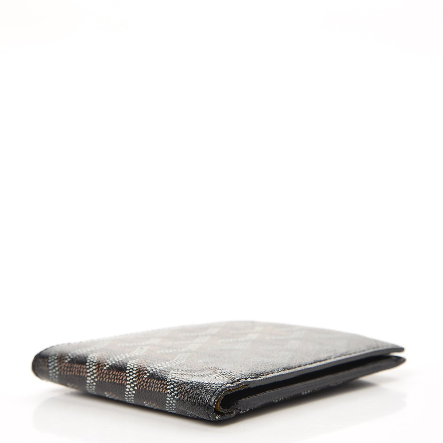 Goyardine Saint Florentin Bi-Fold Wallet Black