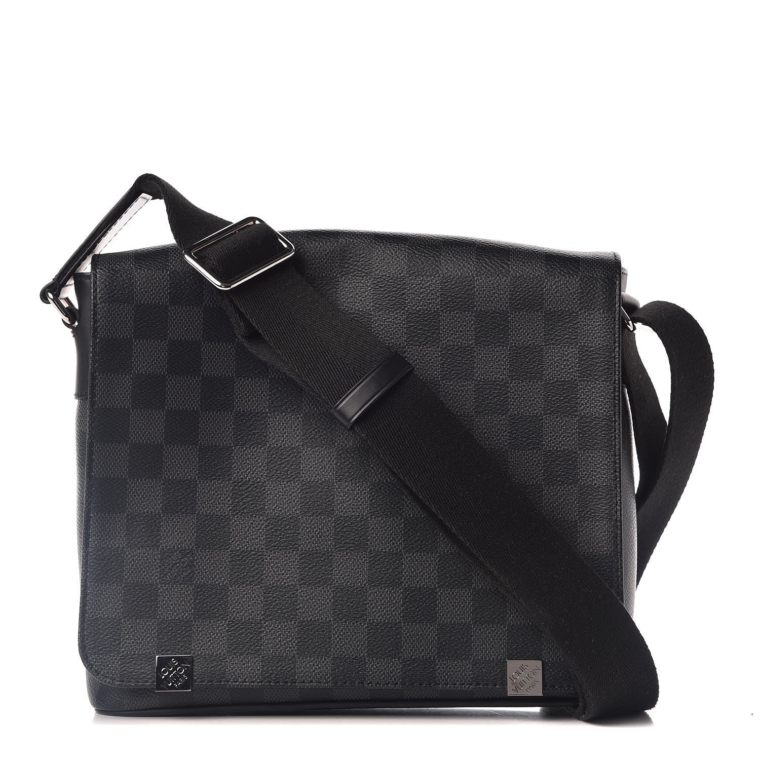 Louis Vuitton Damier Graphite District PM 1 of 8