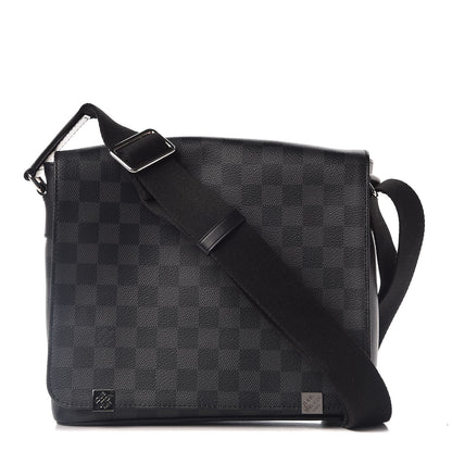 Louis Vuitton Damier Graphite District PM 1 of 8