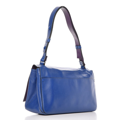 Proenza Schouler Calfskin Double Sided PS Courier Bag Royal Blue Veruca Salt 3 of 18