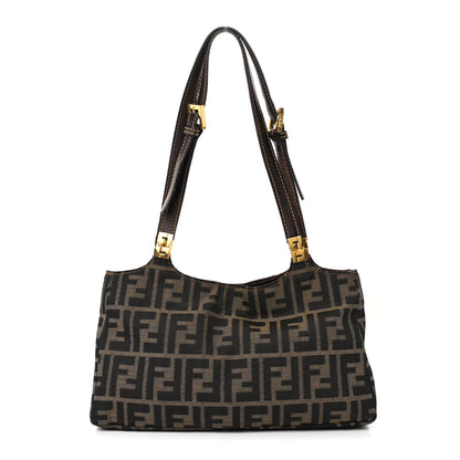 Fendi Zucca Shoulder Bag Tobacco 1 of 13