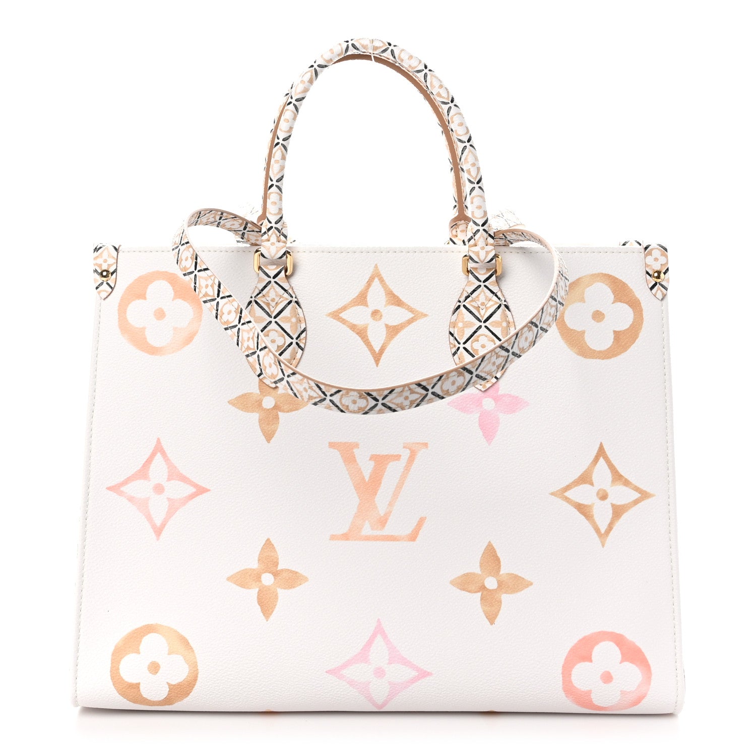 Louis Vuitton Monogram Giant By The Pool 2.0 Onthego MM Beige 1 of 9