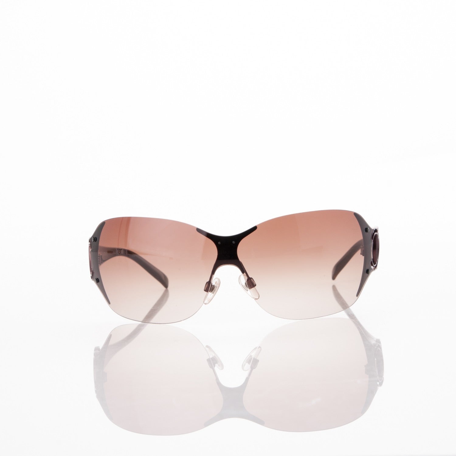 Chanel CC Sunglasses 4145 Brown 2 of 6