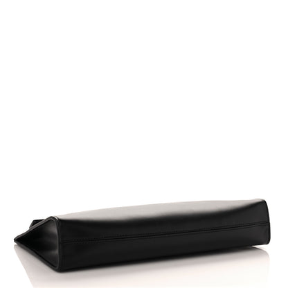 Lanvin Calfskin Regllisse Clutch Black 4 of 8