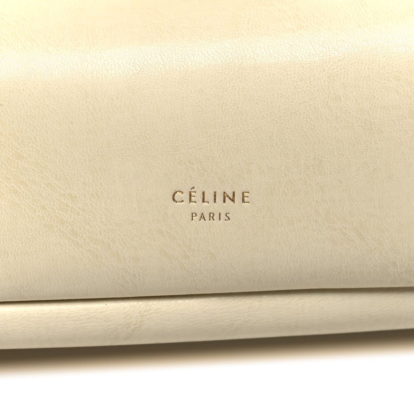 Smooth Calfskin Eyelet Small Top Handle Bag White