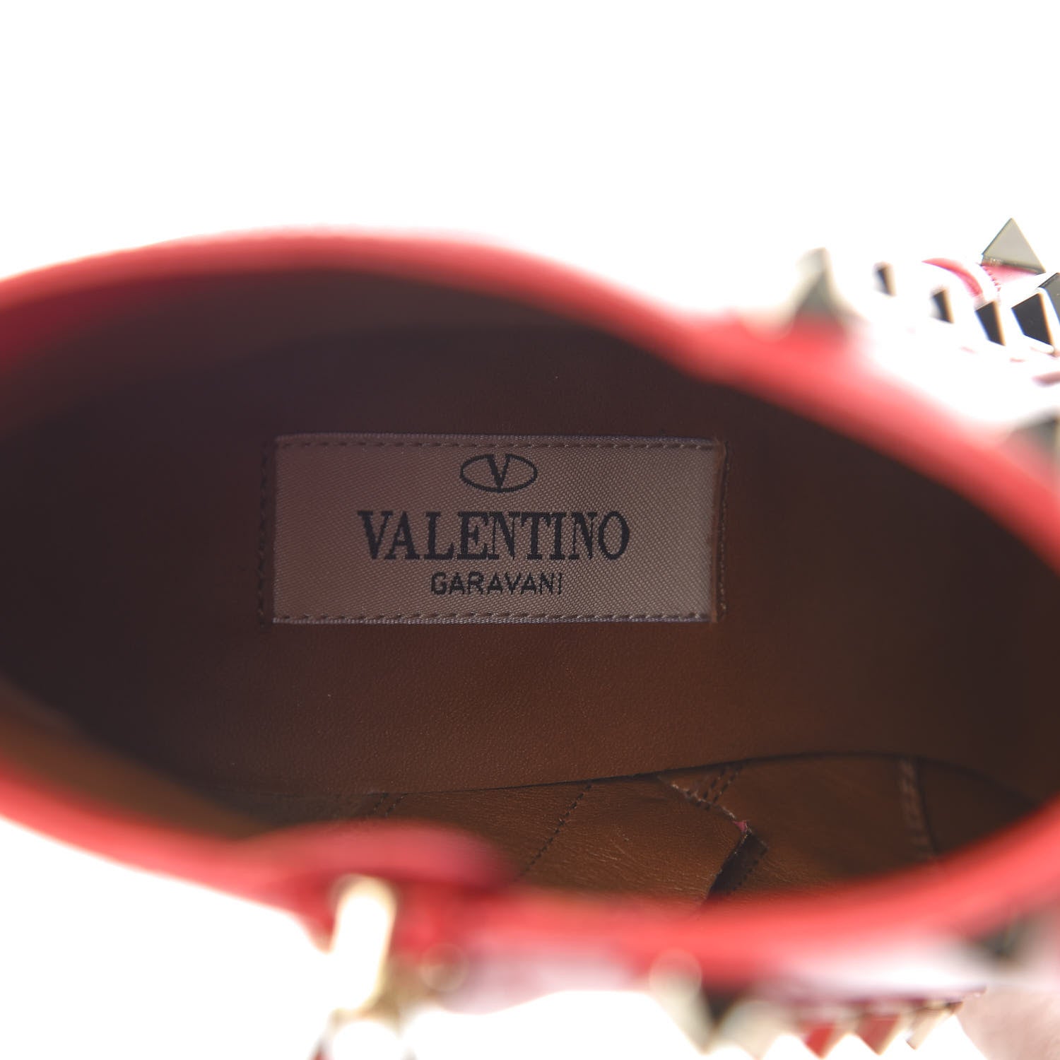 Valentino Garavani Calfskin Rockstud 85mm Ankle Booties 36.5 Rouge Pur 7 of 9
