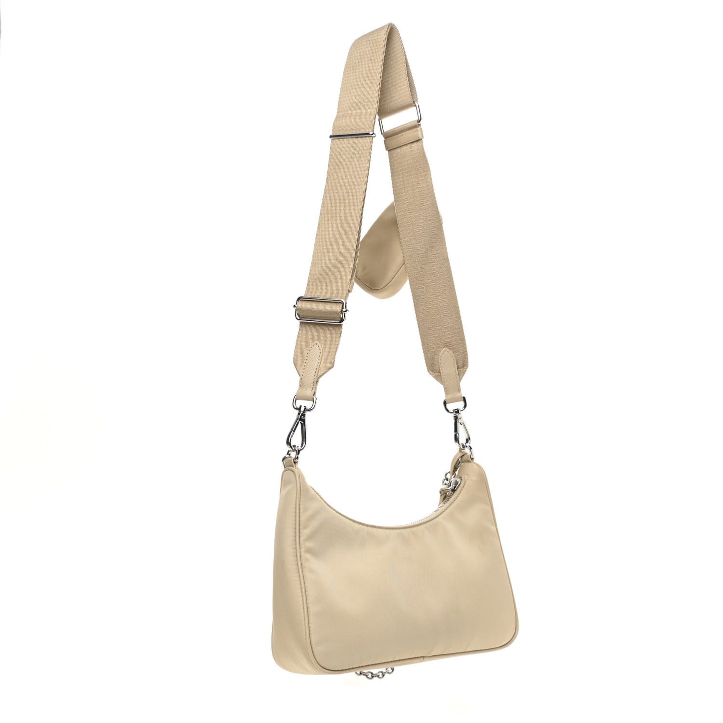 Re-Nylon Saffiano Re-Edition 2005 Shoulder Bag Deserto