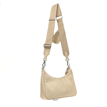 Prada Re-Nylon Saffiano Re-Edition 2005 Shoulder Bag Deserto 3 of 13
