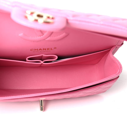 Chanel Caviar Quilted Medium Double Flap Pink 4 of 8