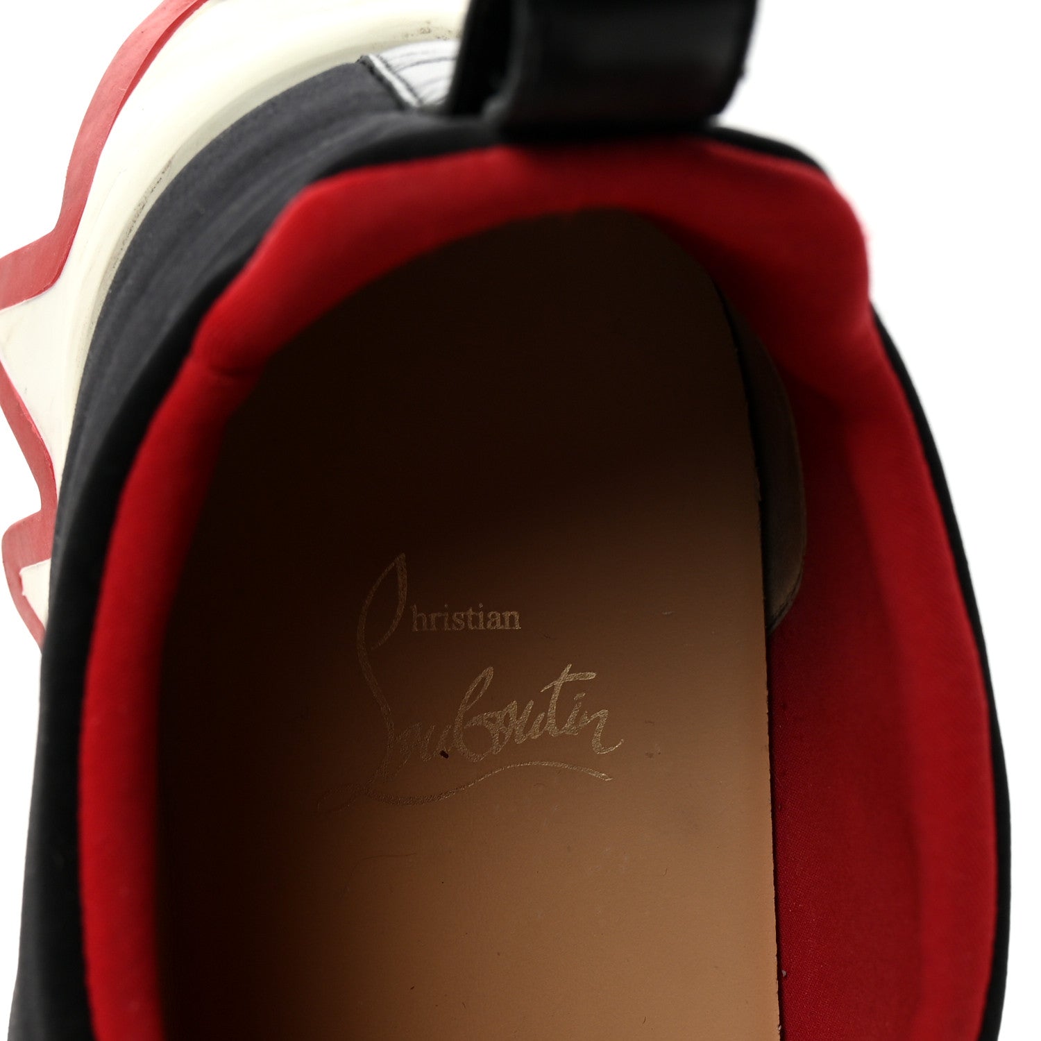 Christian Louboutin Neoprene Tiketa Flat Sneakers 40 Black 1764743