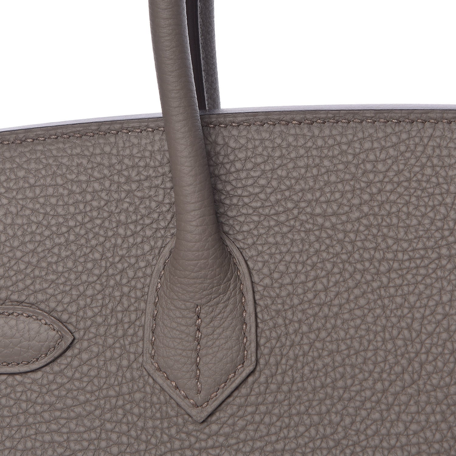 Hermes Togo Birkin 30 Etain 13 of 38