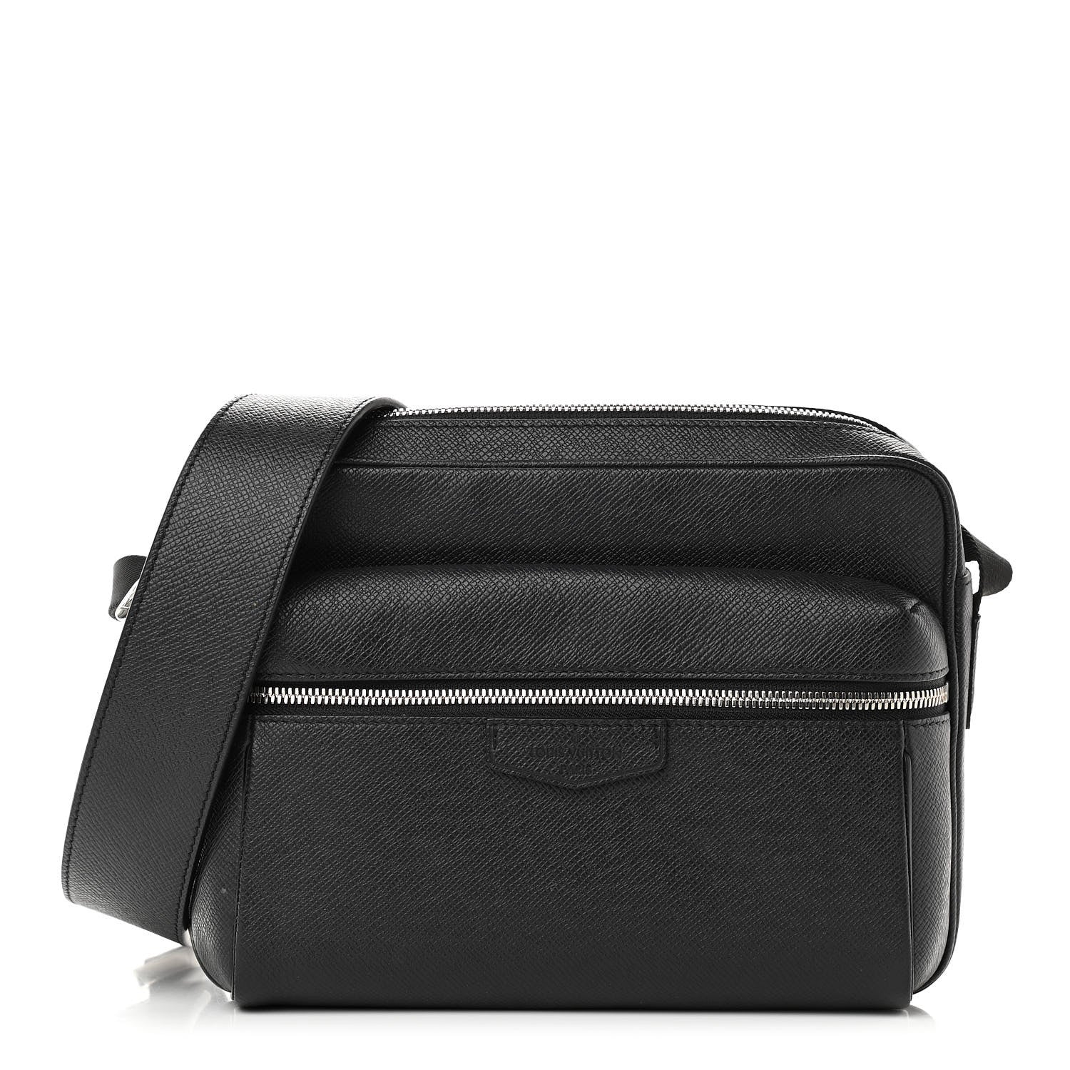 Louis Vuitton Taiga Outdoor Messenger PM Black 1 of 12