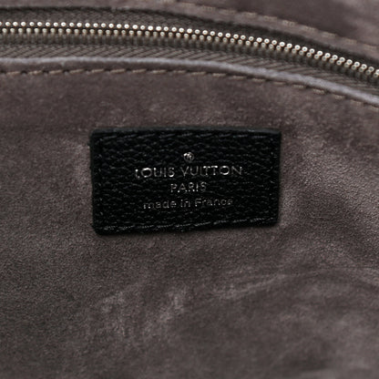 Louis Vuitton Veau Cachemire Soft Lockit MM Black 6 of 15