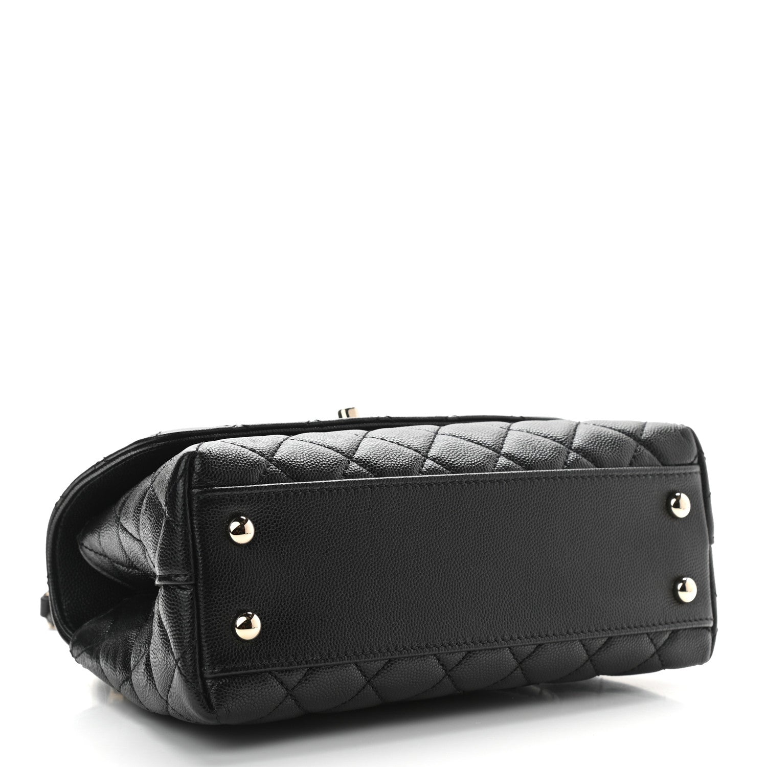 Chanel Caviar Quilted Mini Coco Handle Flap Black 4 of 11