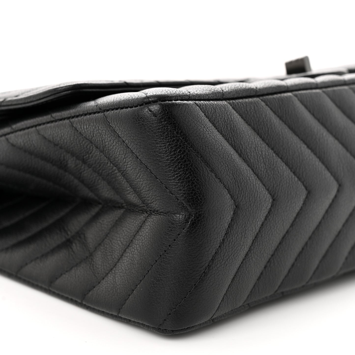 Sheepskin Chevron Quilted 2.55 Reissue 226 Flap So Black