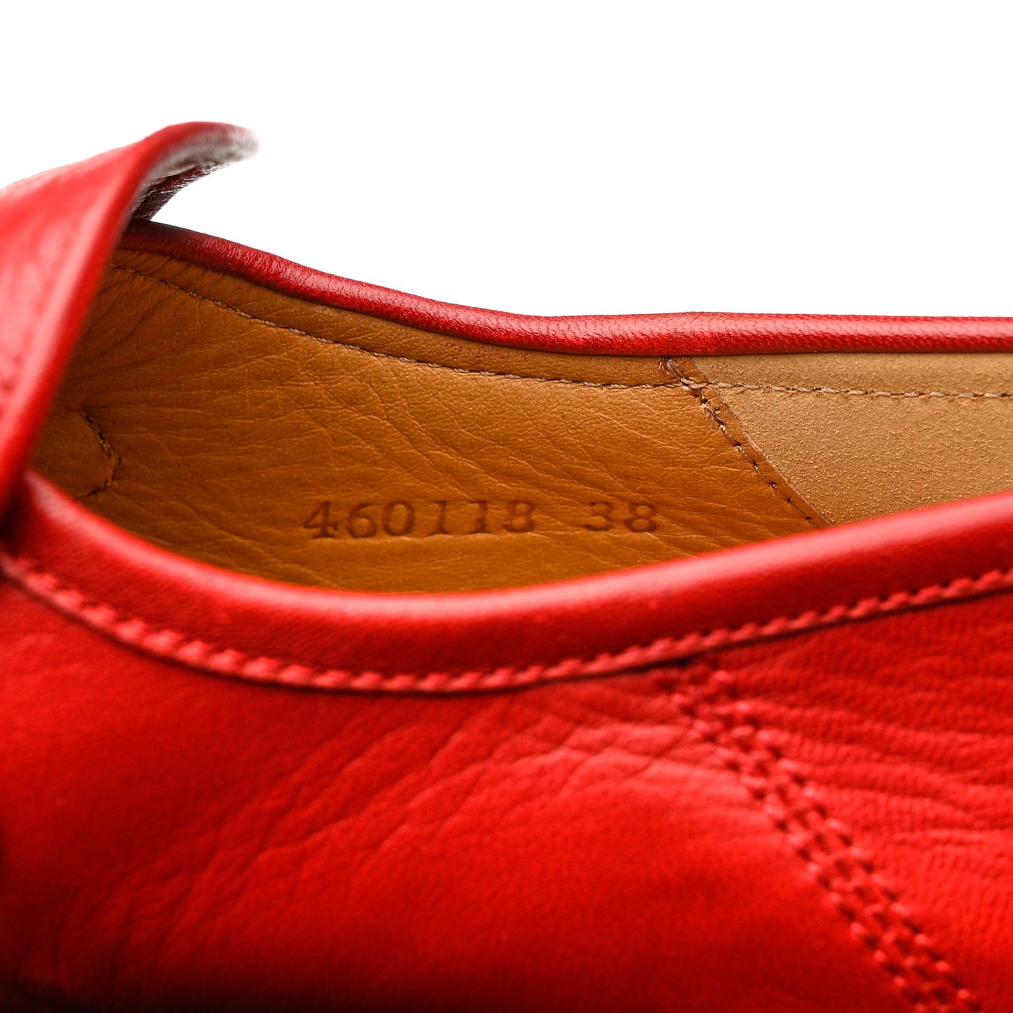 Malaga Kid Horsebit Loafer Pumps 38 Hibiscus Red