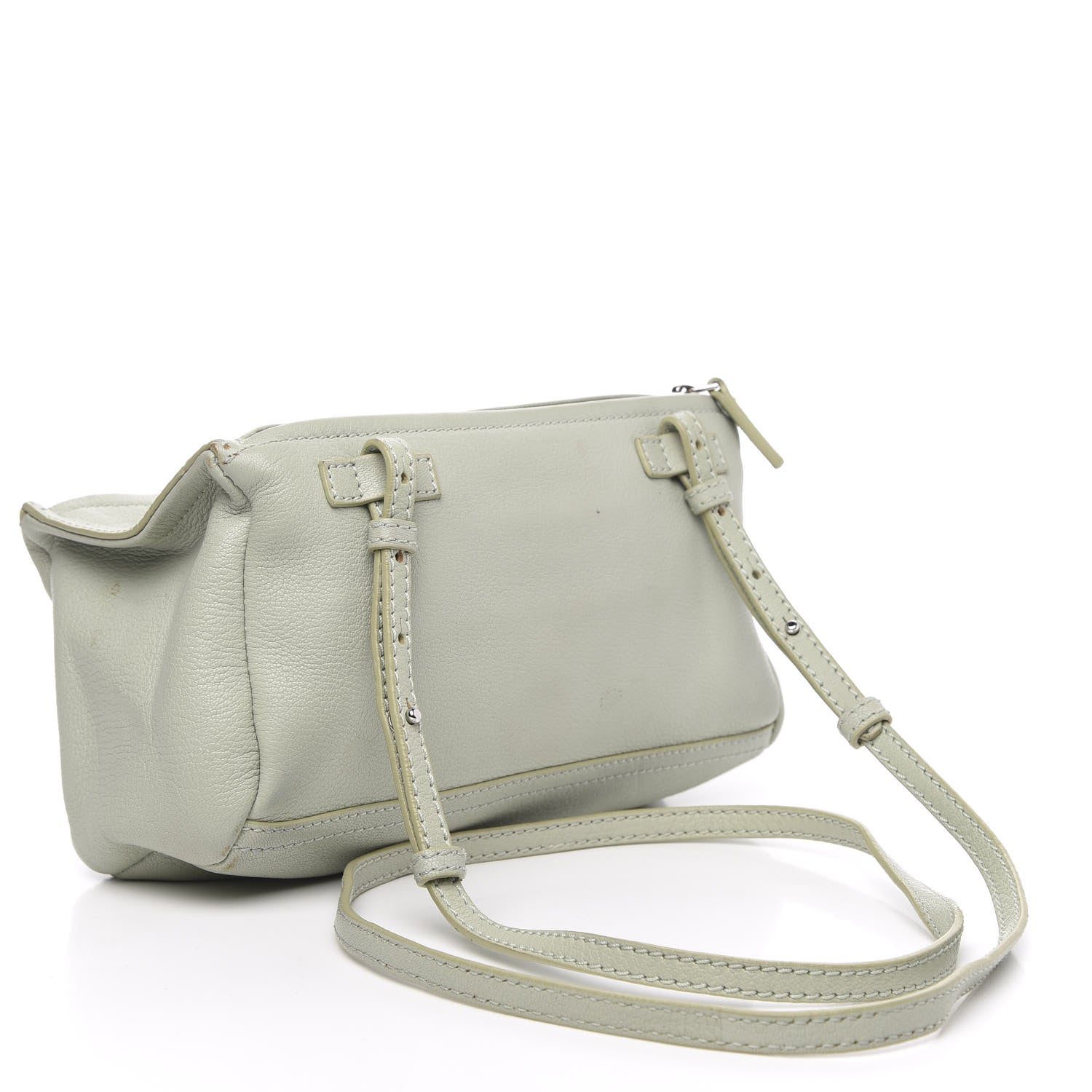 Givenchy Sugar Goatskin Mini Pandora Aqua Green 2 of 13