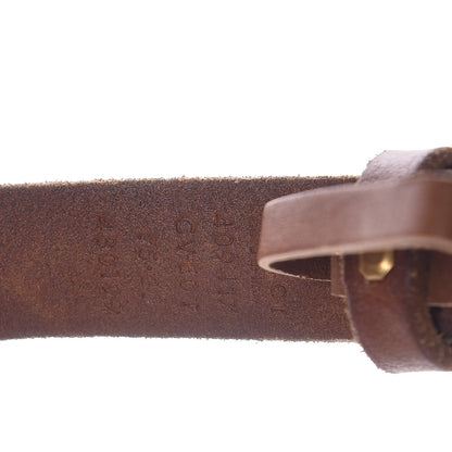 Gucci Faded Calfskin Double G 20mm Belt 75 30 Cuir 7 of 9