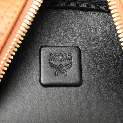 MCM Visetos Medium Side Studs Stark Backpack Cognac 6 of 10