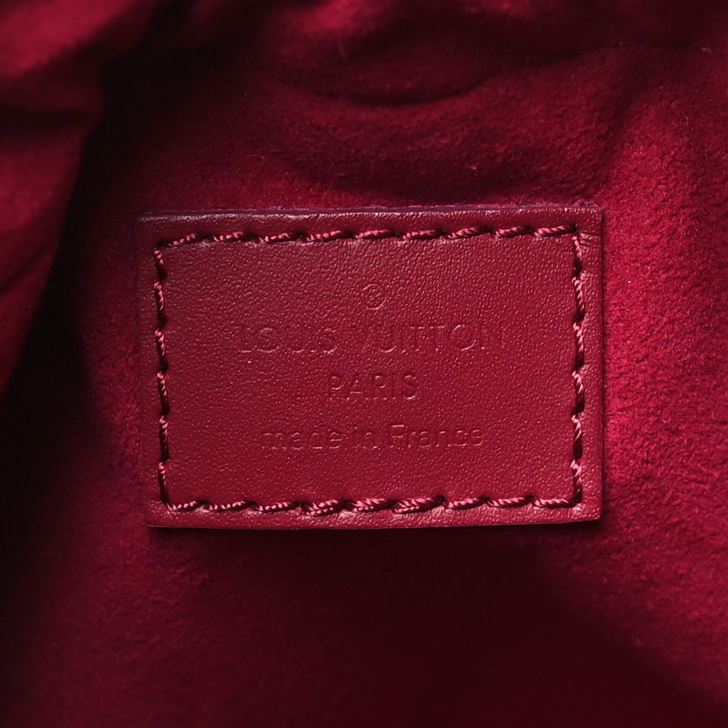 LOUIS VUITTON Monogram Pouch Noe Fuchsia