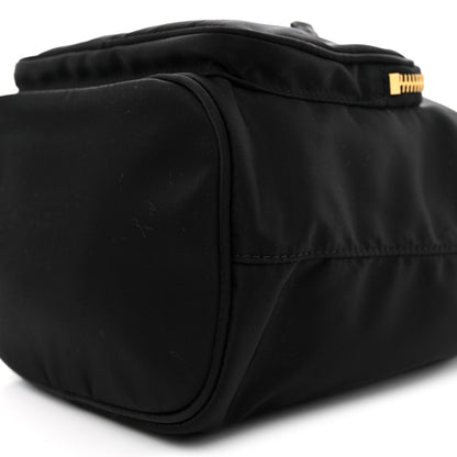 Prada Re-Nylon Saffiano Duet Bucket Crossbody Bag Black 10 of 10