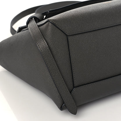 Celine Grained Calfskin Micro Belt Bag Grey 9 of 10