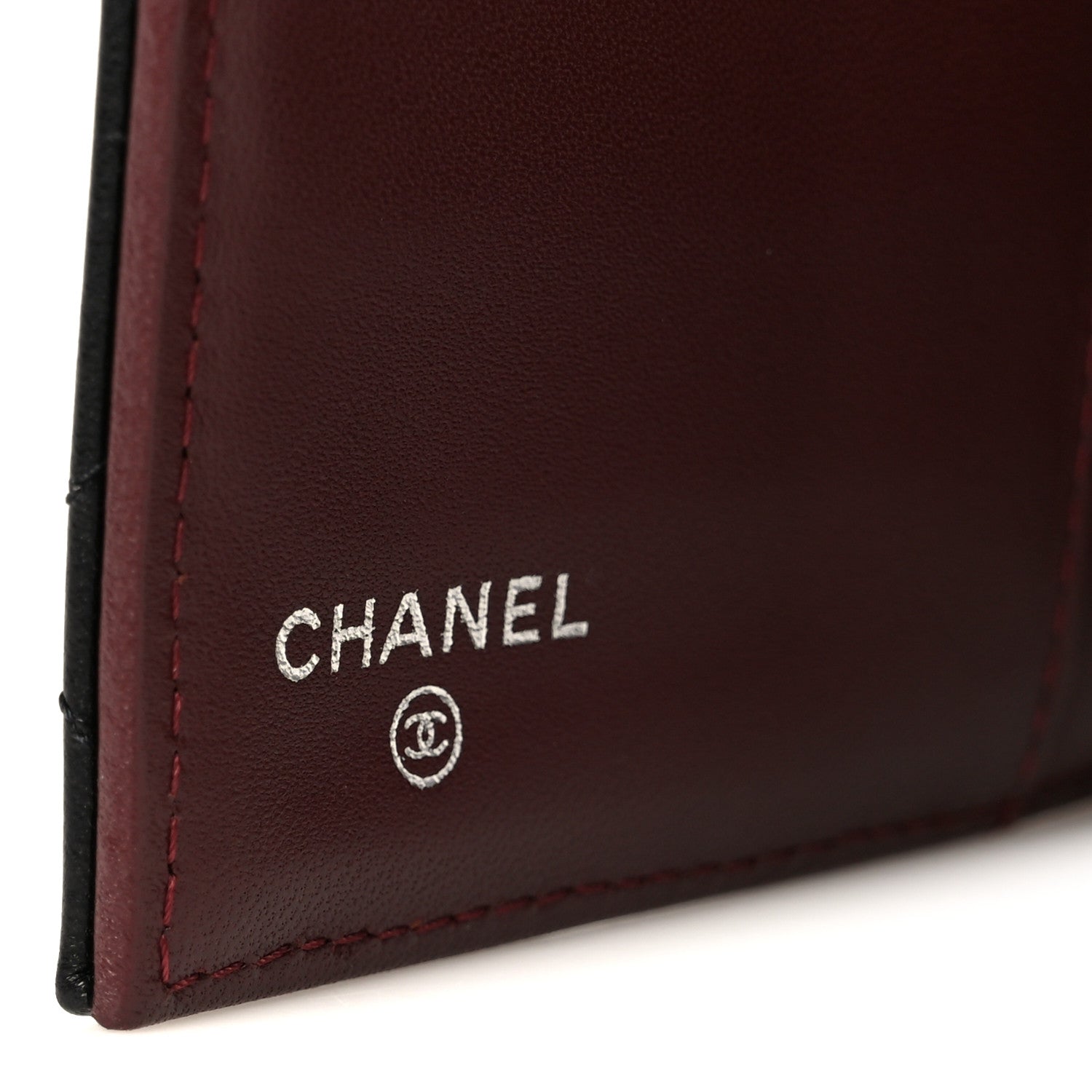Chanel Lambskin Quilted Large Flap Wallet Black 7 of 10