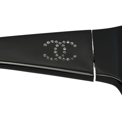 Chanel Acetate Crystal CC Sunglasses 5064 Black 8 of 9