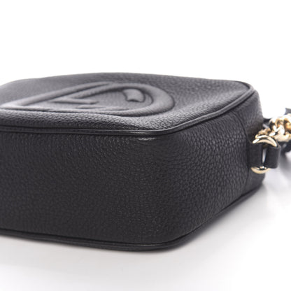 Gucci Pebbled Calfskin Small Soho Disco Bag Black 9 of 10