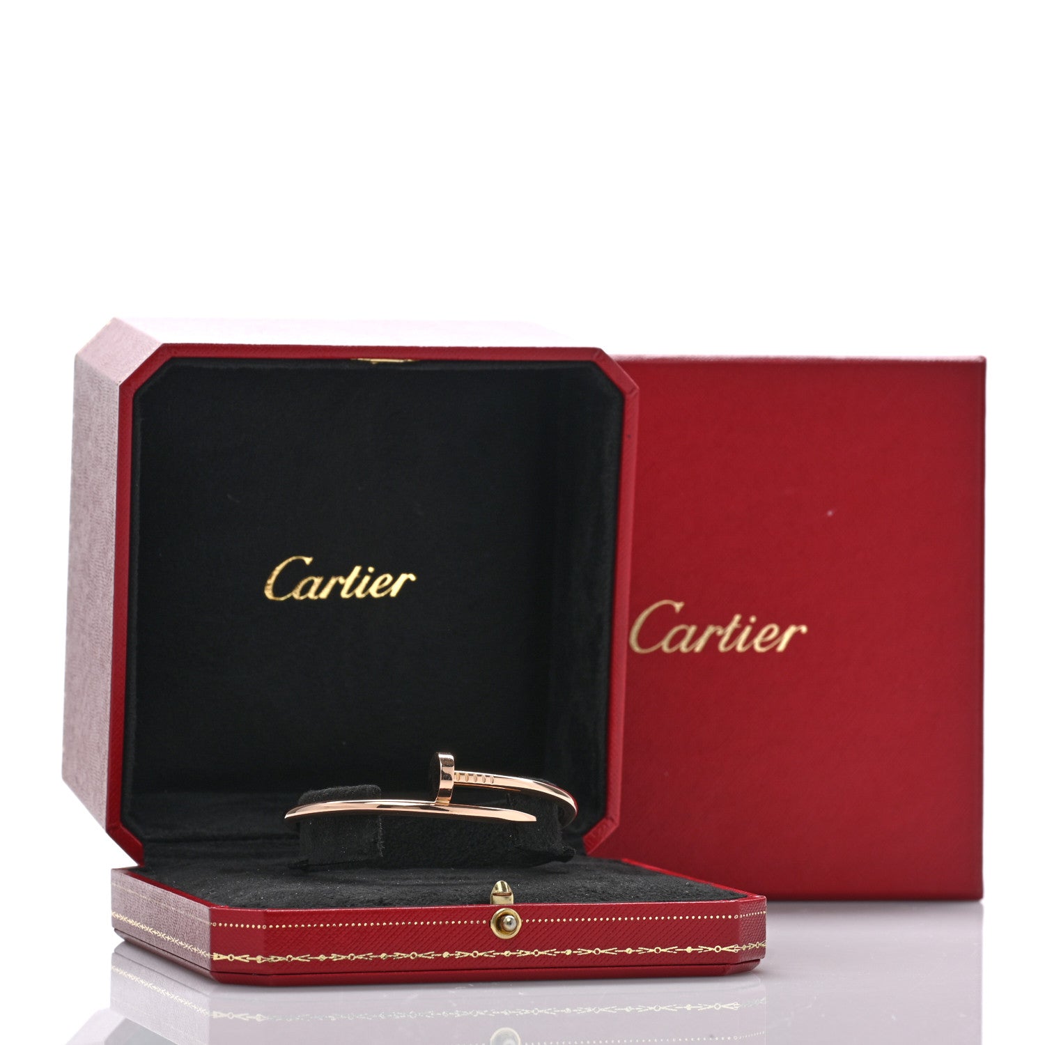 Cartier 18K Pink Gold Juste Un Clou Bracelet 17 5 of 5