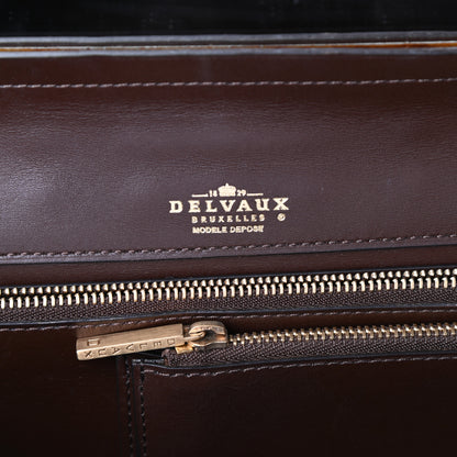 Delvaux Alligator Chain Clutch Naturel 7 of 10