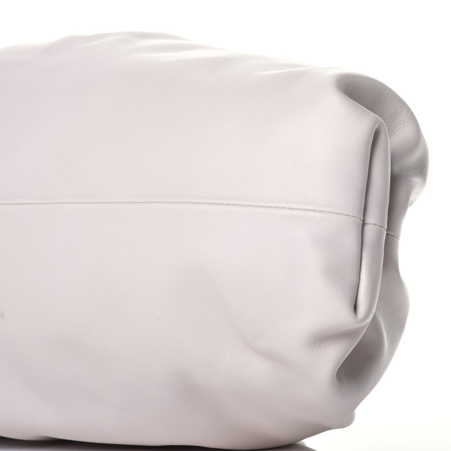 Smooth Butter Calf The Pouch Oversized Clutch Mist