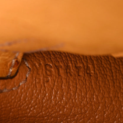 Hermes Ostrich Kelly Sellier 25 Saffron 7 of 10