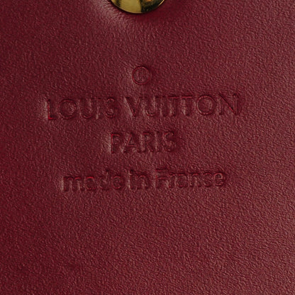 Louis Vuitton Vernis Sarah Wallet NM Griotte 6 of 6