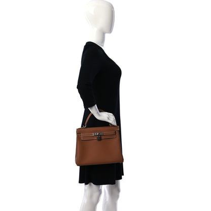 Hermes Togo Kelly Retourne 28 Gold 2 of 11