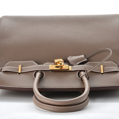 Hermes Togo Birkin 35 Etoupe 24 of 38