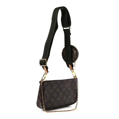 Louis Vuitton Monogram Multi Pochette Accessories Kaki 3 of 12